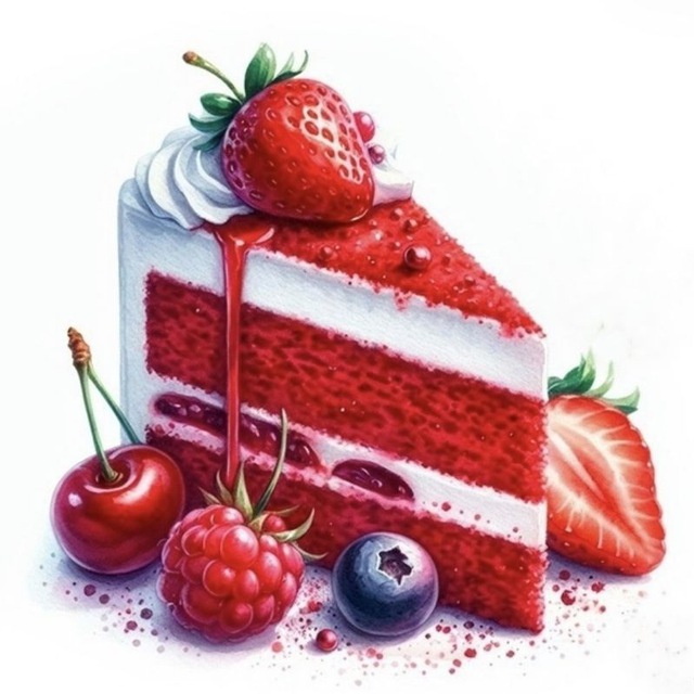 Торт изнутри