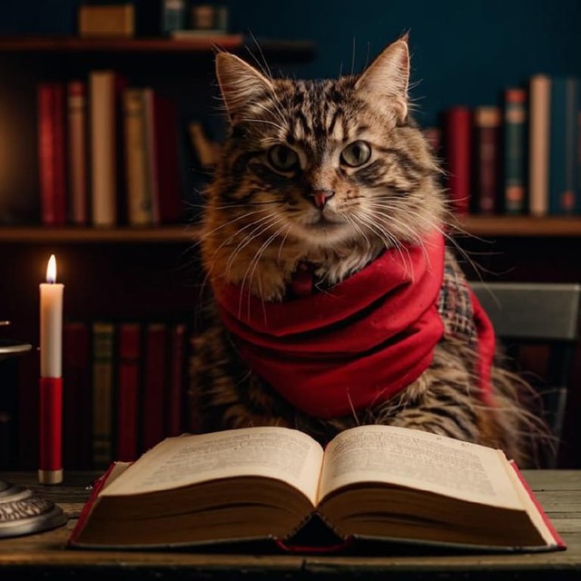 Кот в Бандане