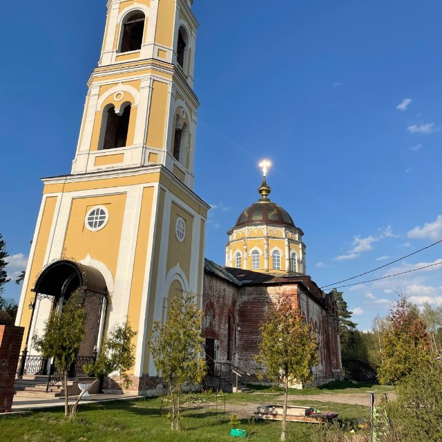 Ага́па - Храм Покрова Пресвятой Богородицы с. Пашнево