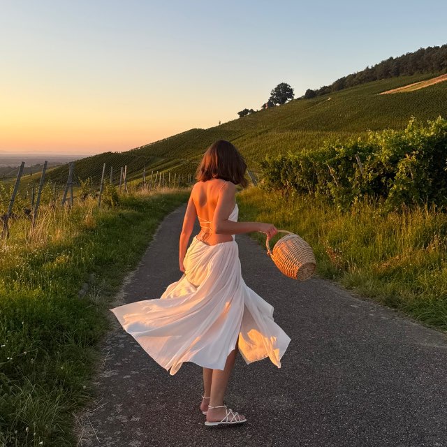 Даша ест в Германии