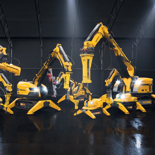 Брокк инжиниринг. Аренда демонтажного робота Brokk
