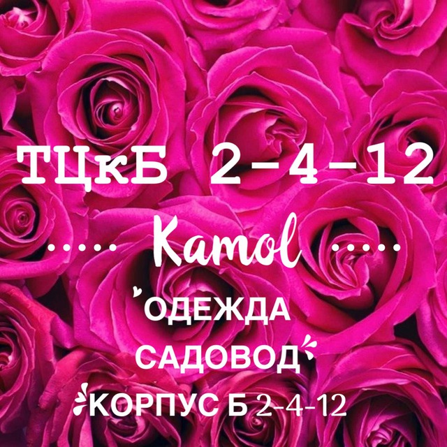 Одежда Садовод ТЦкБ 2-4-12