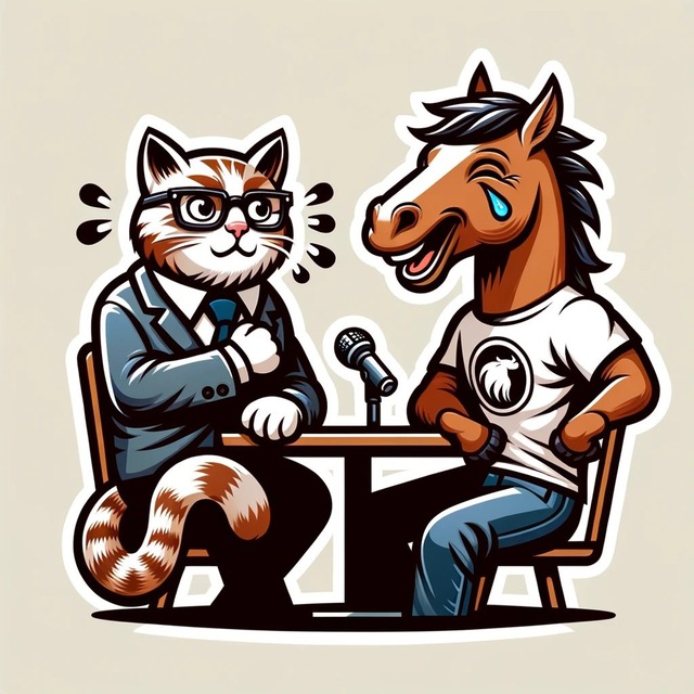 Кот и Конь