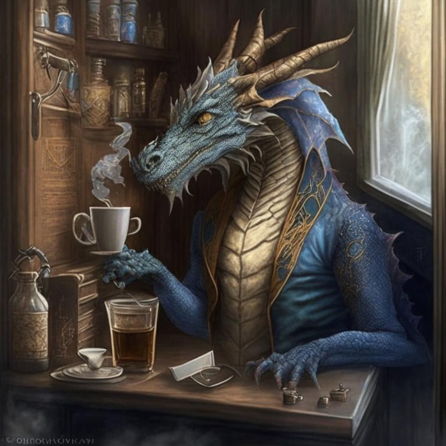 я пью кофе бессознательно