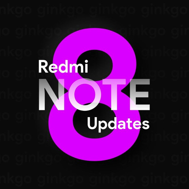 redmi note 8 update telegram